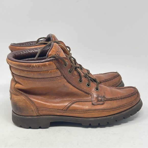 Rocky 3358 Gore-Tex Boots Mens 8 M Brown Leather Hiking Chukka Ankle Vibram main image 9